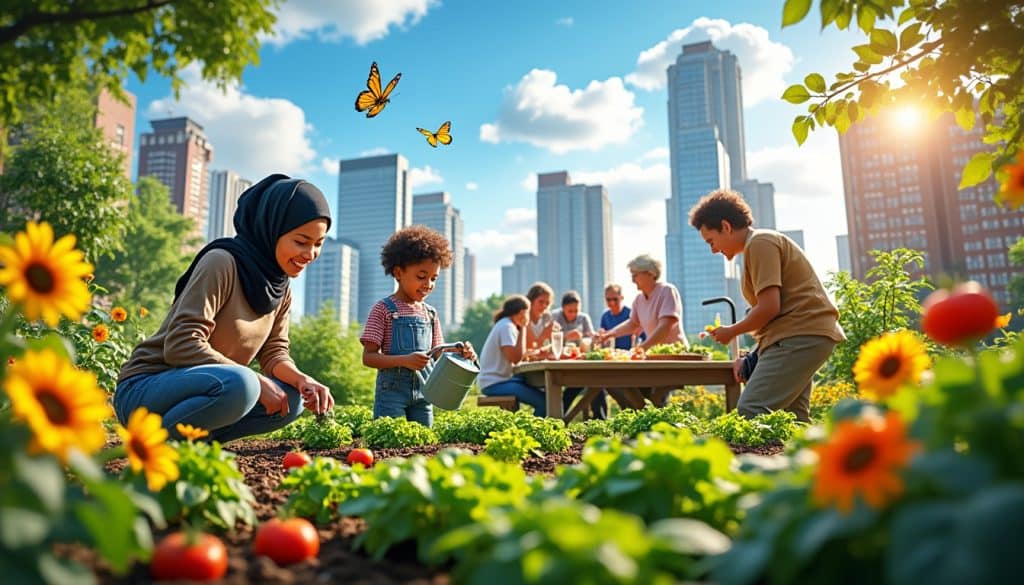 discover the concept of urban gardens and explore their numerous benefits for communities, including improved air quality, enhanced biodiversity, and opportunities for social interaction and education.